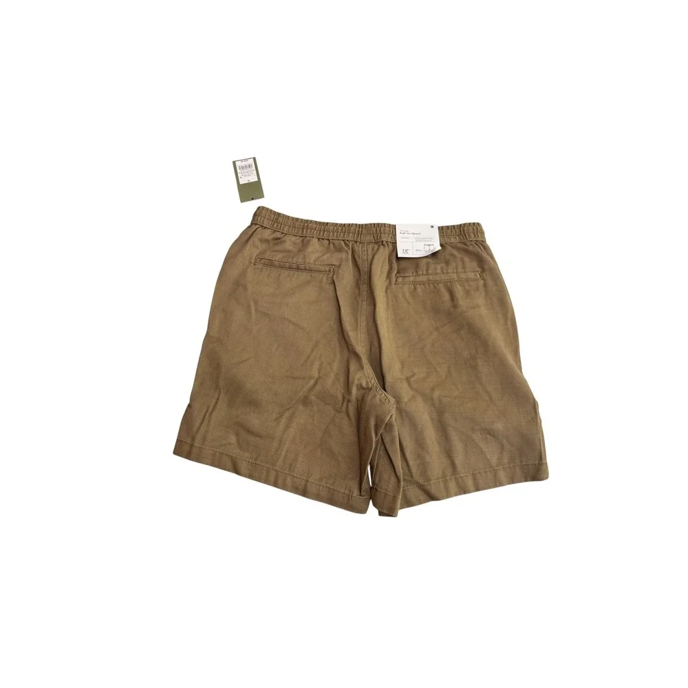 Goodfellow Mens Brown Vintage Collection Pull-On Shorts Size M 7 Inch Inseam